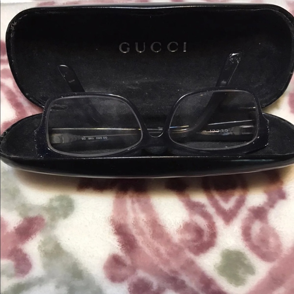 Gucci prescription glasses with case